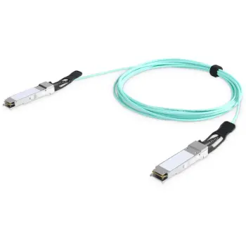 Kabllo optik Digitus QSFP+ 40G AOC 30m, aqua