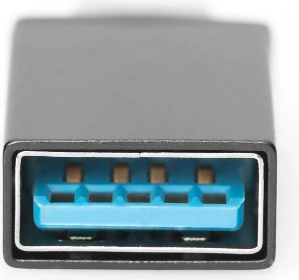 Adapter USB C në USB A Digitus, i zi - 4