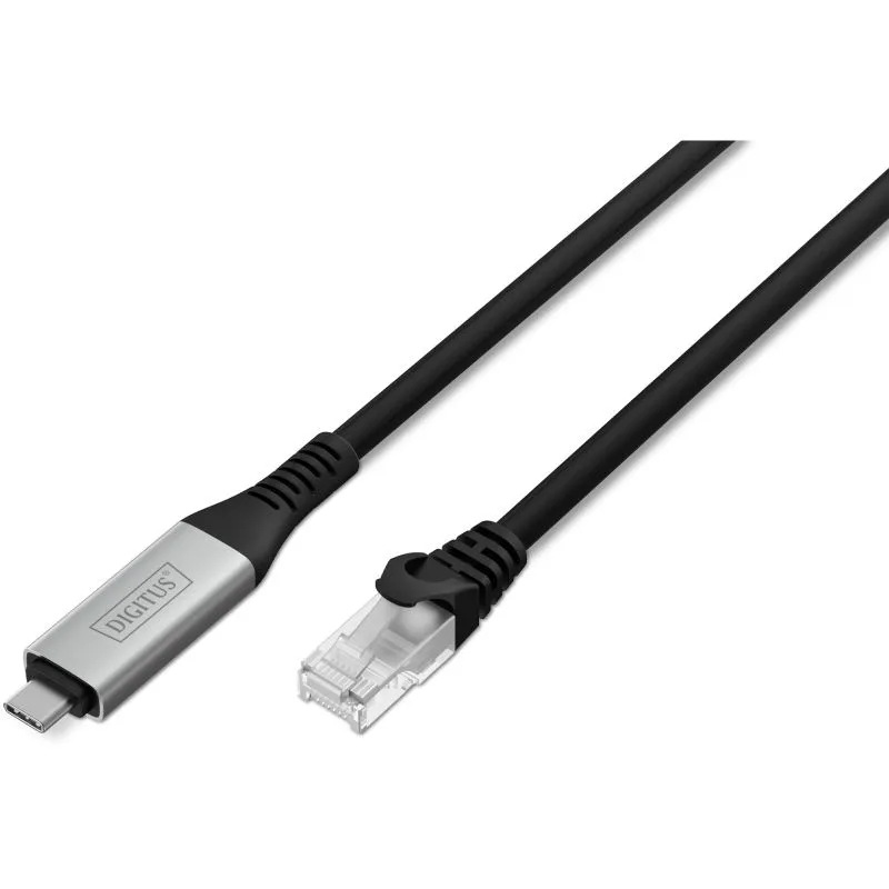 Kabllo USB DIGITUS 3.2 në RJ45 Ethernet S/FTP 1 Gbit/s 5m - 1