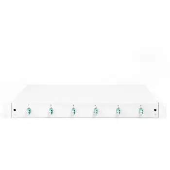 Panel fibër optike Digitus FO Splice Box, 1U, 24 porta LC, gri