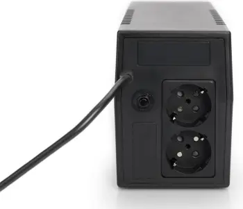 UPS DIGITUS DN-170063-B, 600 VA/360 W, 2 dalje AC, E zezë