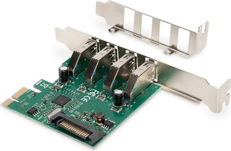 Kontroller Digitus PCIe 2.0 x1 - 4x USB 3.0 (DS-30221-1) - 2