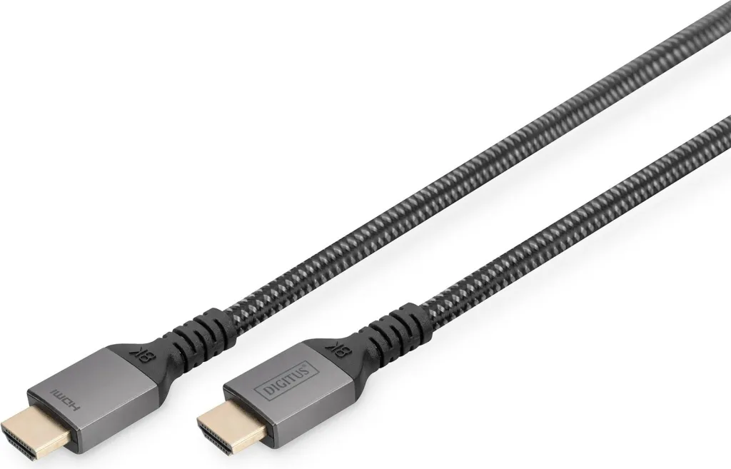 Kabllo HDMI Digitus DB-330200-020-S, 2m, 8K, gri - 1