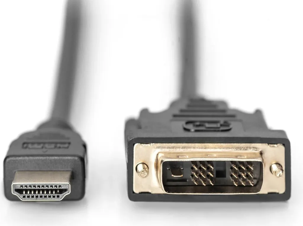 Kabllo HDMI në DVI-D Digitus 2m, Full HD, e zezë - 2