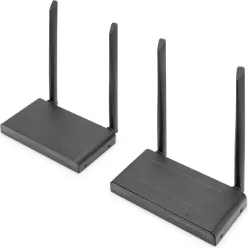 Set Wireless HDMI KVM Extender Digitus 4K, 150 m, i zi