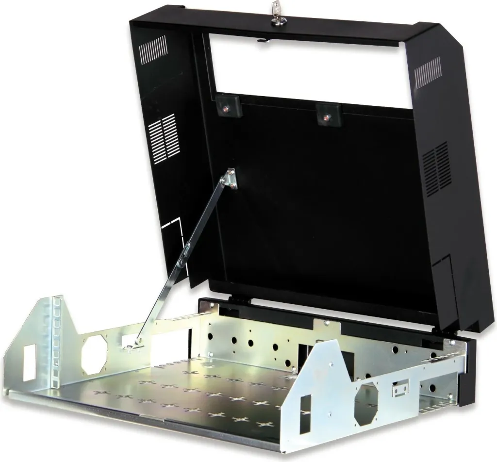 Kasë rrjeti Digitus SOHO 3U 145x500x475mm e zezë - 3