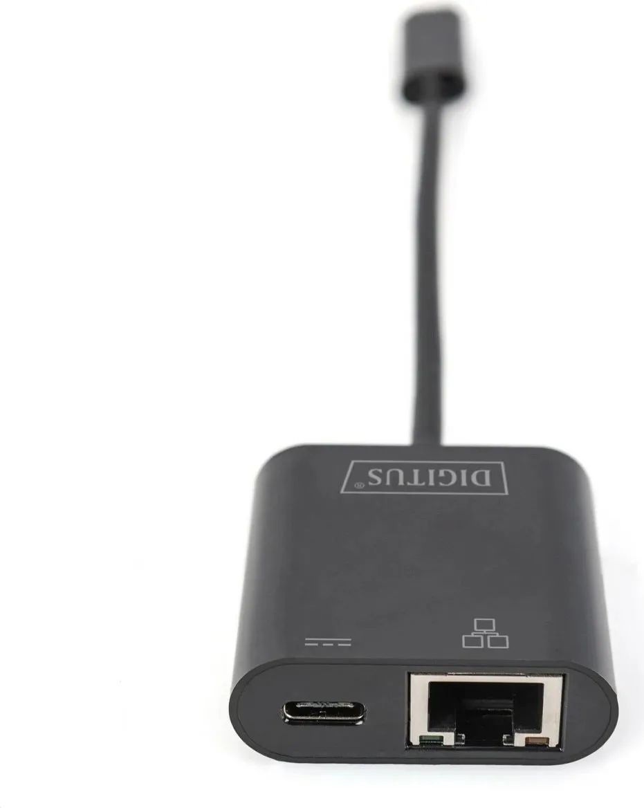 Adapter USB Type-C Digitus, Gigabit Ethernet, PD, i zi - 3