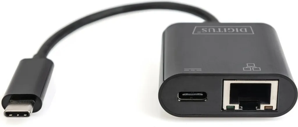 Adapter USB Type-C Digitus, Gigabit Ethernet, PD, i zi - 4