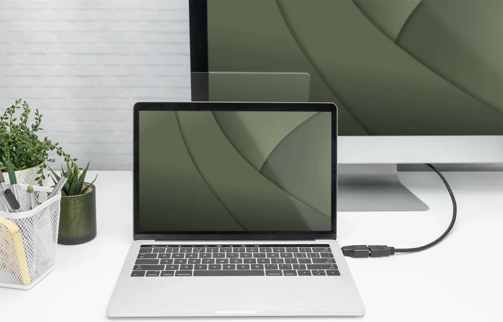 Adapter Digitus USB-C në HDMI, 4K, 5cm, zi - 7