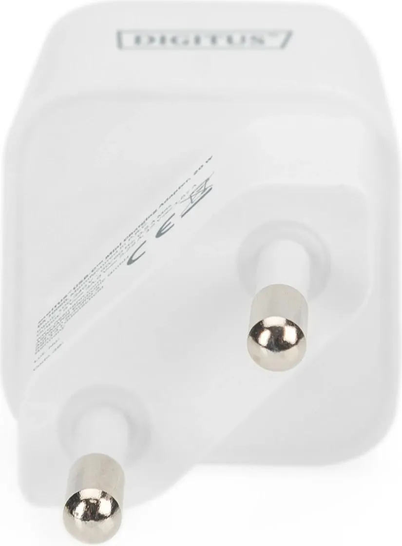 Karikues mini Digitus USB-C 20W PD 3.0, i bardhë - 2