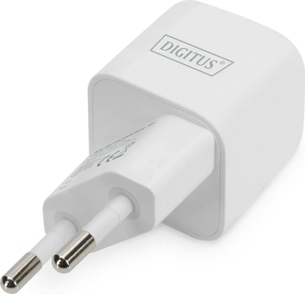 Karikues mini Digitus USB-C 20W PD 3.0, i bardhë - 4