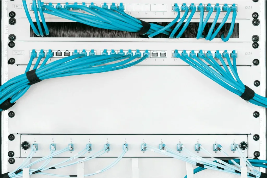 Panel mbulues Digitus 19 inch 3HE, ngjyrë gri - 4