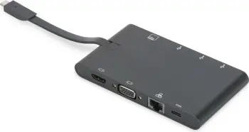 Stacion docking Digitus Universal Travel, USB Type-C, i zi