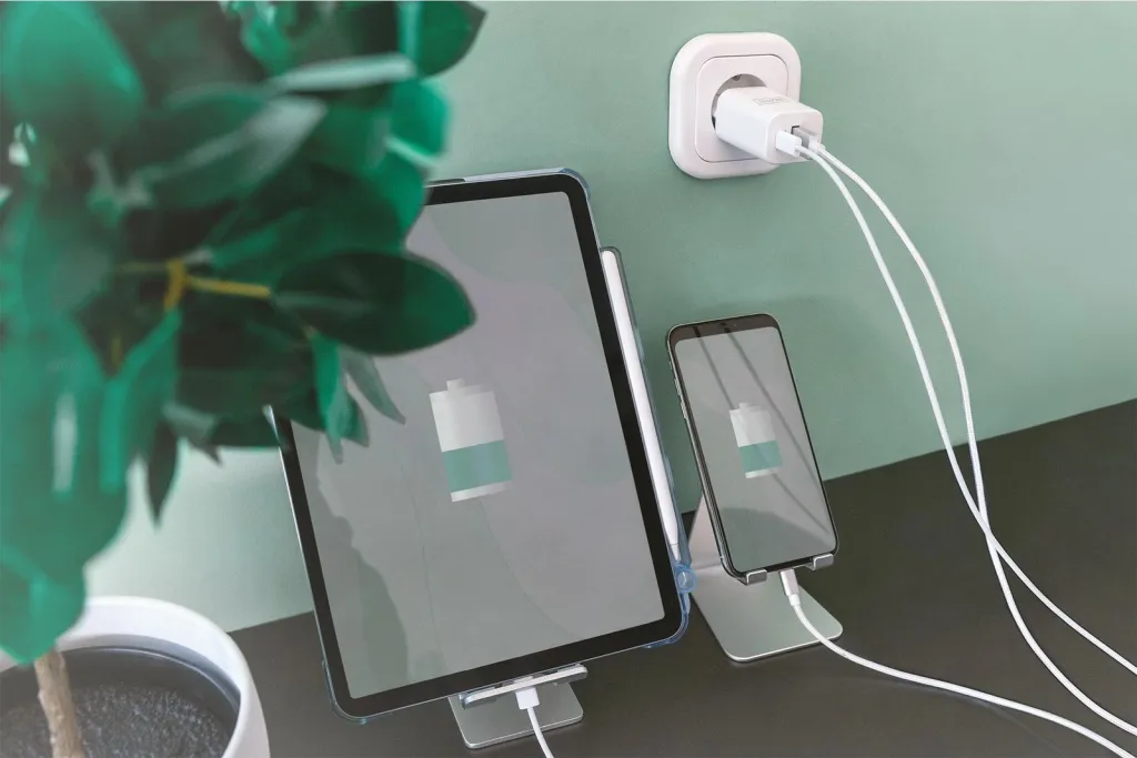 Karikues Digitus 1x USB-A 1x USB-C 30W, QC3.0, i bardhë - 2