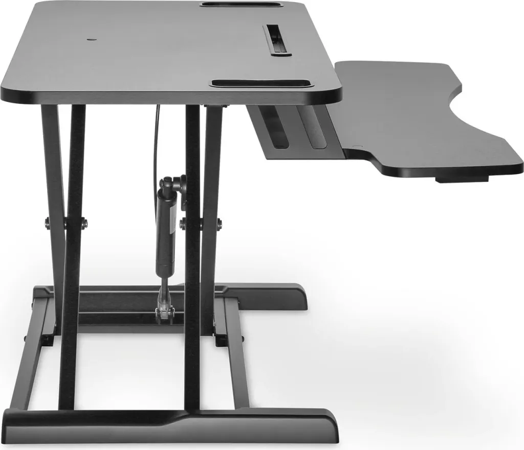 Platformë ergonomike tavoline Digitus DA-90380-1, 95x62cm, e rregullueshme në lartësi, e zezë - 11