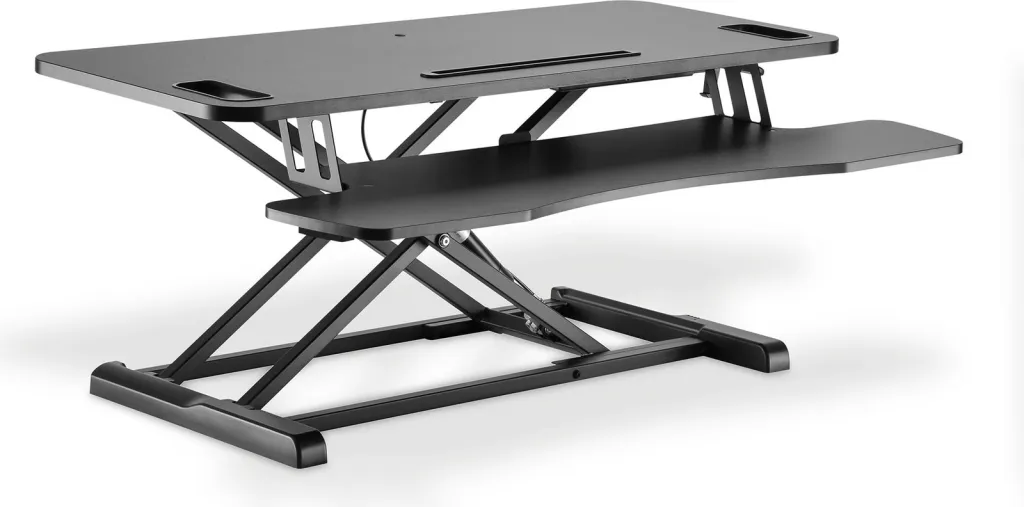 Platformë ergonomike tavoline Digitus DA-90380-1, 95x62cm, e rregullueshme në lartësi, e zezë - 9