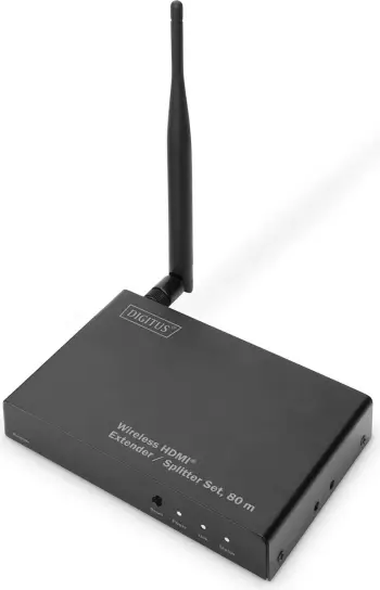 Transmetues HDMI pa tela Digitus DS-55315 për Click & Present Pro, i zi
