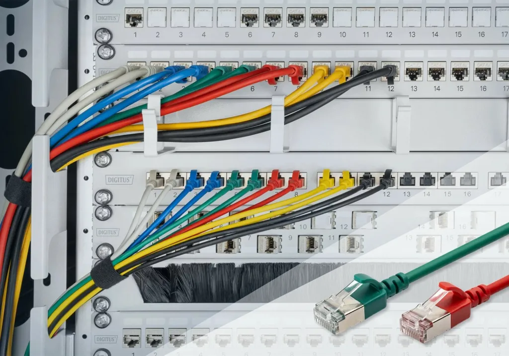 Kabllo rrjeti Digitus Cat6a F/FTP Slim 2m, gri - 3