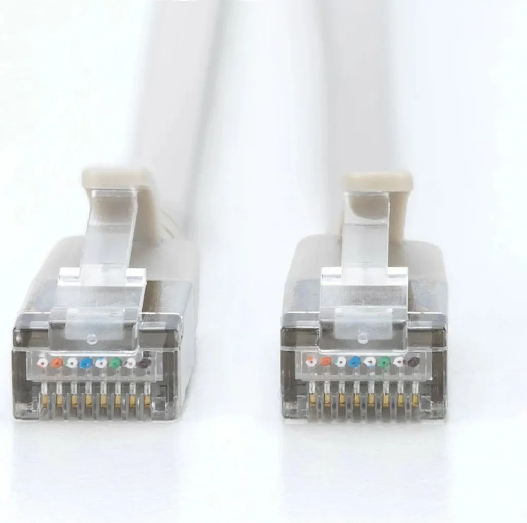 Kabllo rrjeti Digitus Cat6a F/FTP Slim 2m, gri - 4