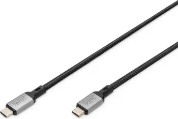 Kabllo USB-C Digitus USB4.0 3m, 20Gbit/s, e zezë