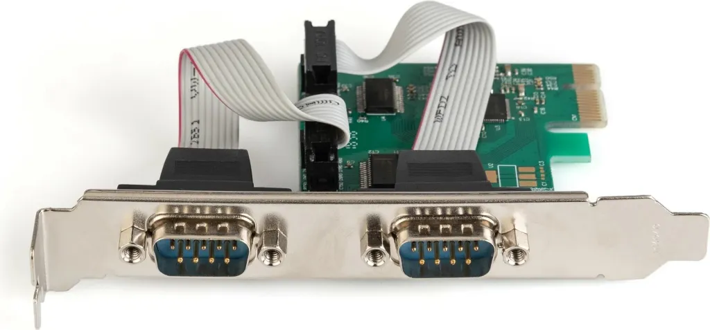 Kartë kontrolli Digitus PCIe COM, 2x RS-232, low profile - 3