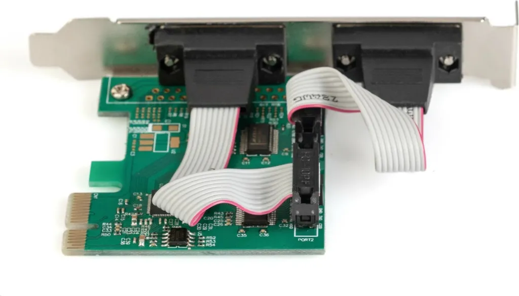 Kartë kontrolli Digitus PCIe COM, 2x RS-232, low profile - 4