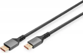 Kabllo DisplayPort DIGITUS / 1.0 m / M-M – 16K / Zezë