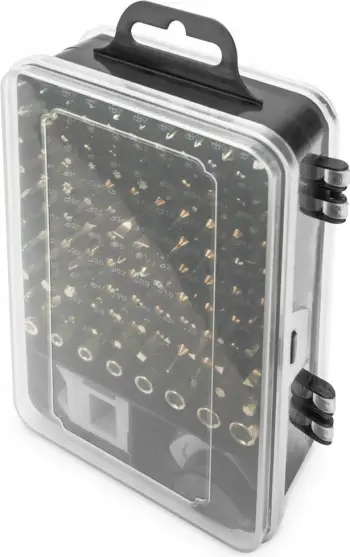 Set kaçavidash Digitus DA-70361, 115 pjesë, çelik S2 Cr-V, gri