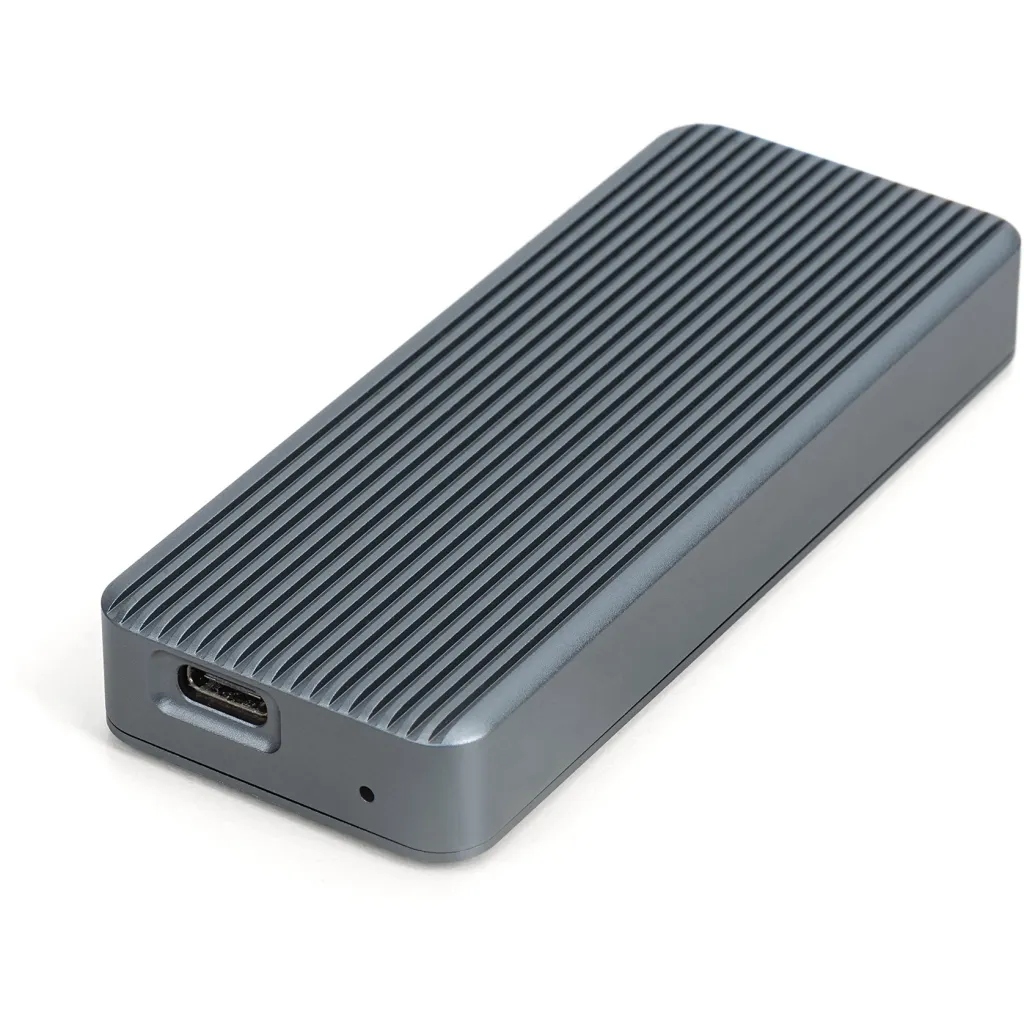 Kasë Digitus USB për SSD M.2, USB Type-C, 8TB, e zezë - 1