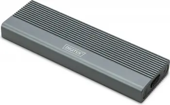 Këllëf për Disqe DIGITUS USB 3.1 Gen2 Enclosure for M.2 NVMe & SATAIII SSD – Aluminum