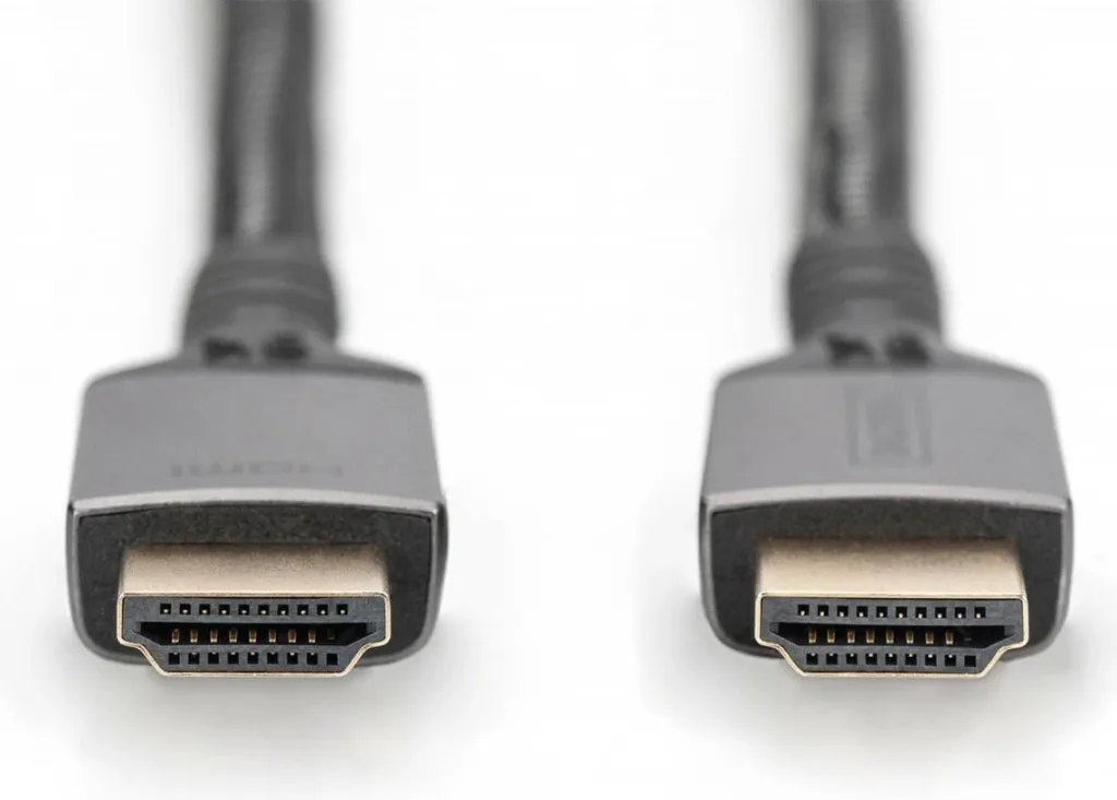 Kabllo HDMI Digitus 8K Premium 2.1, 1m, e zezë - 2