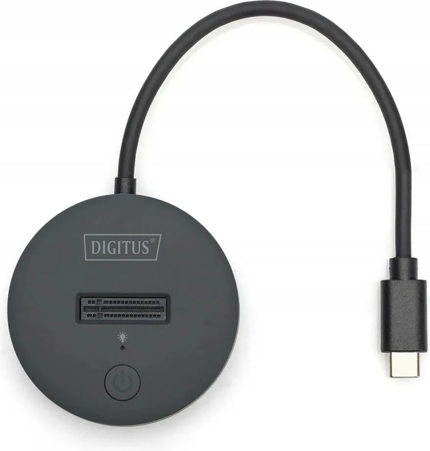 Dok USB-C për SSD Digitus NVMe/SATA, 4TB, e zezë - 3