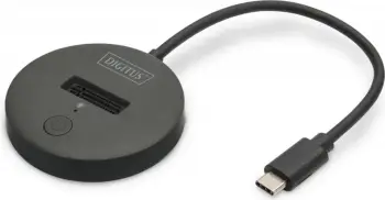 Dok USB-C për SSD Digitus NVMe/SATA, 4TB, e zezë