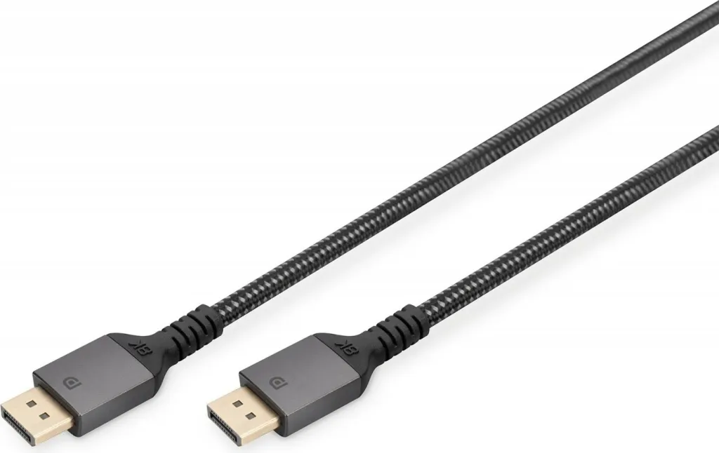 Kabllo DisplayPort Digitus DB-340201-020-S, 2m, 8K, i zi - 1