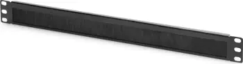 Panel i zbrazët Digitus, 483 mm, 1U, i zi