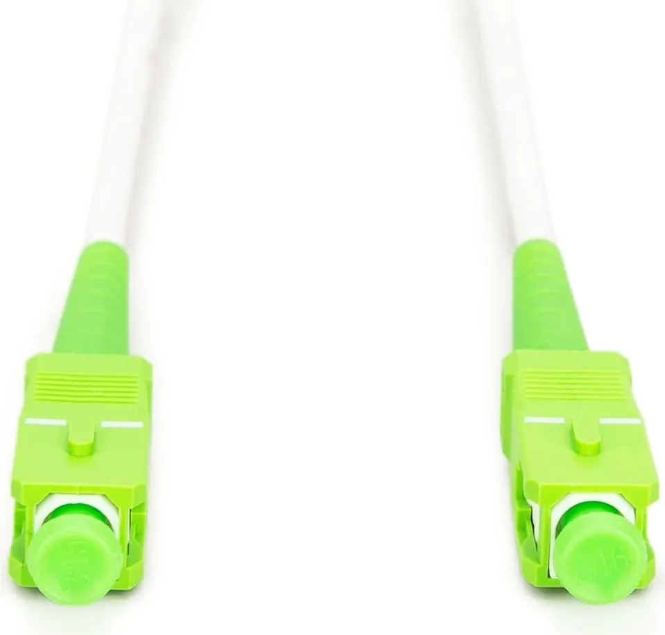 Kabllo optik Digitus LWL Patchkabel SCA-SCA 1m singlemode, gjelbër/bardhë - 2