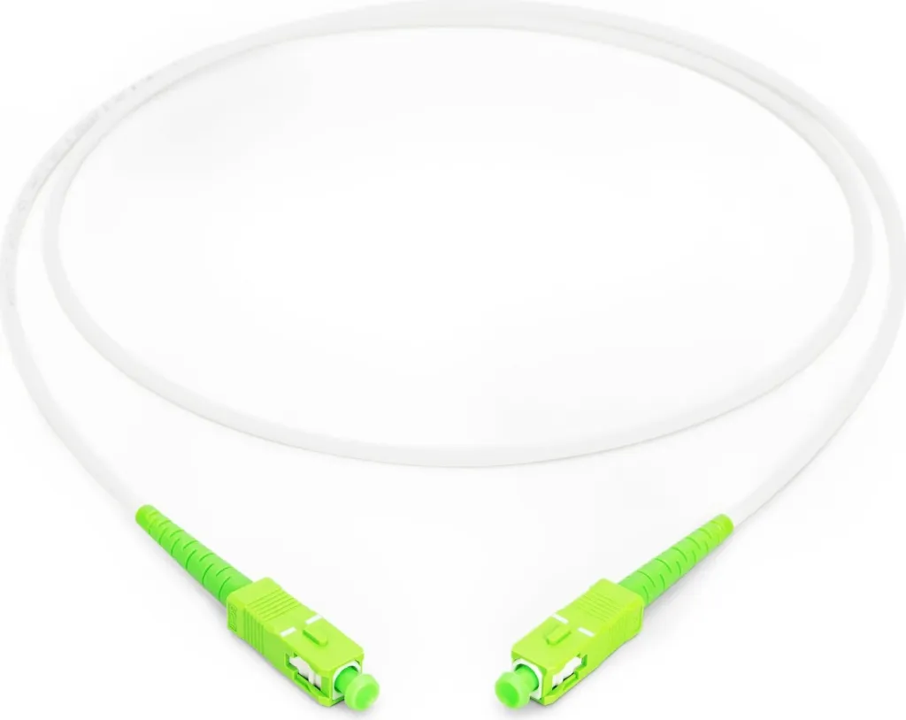 Kabllo optik Digitus LWL Patchkabel SCA-SCA 1m singlemode, gjelbër/bardhë - 3