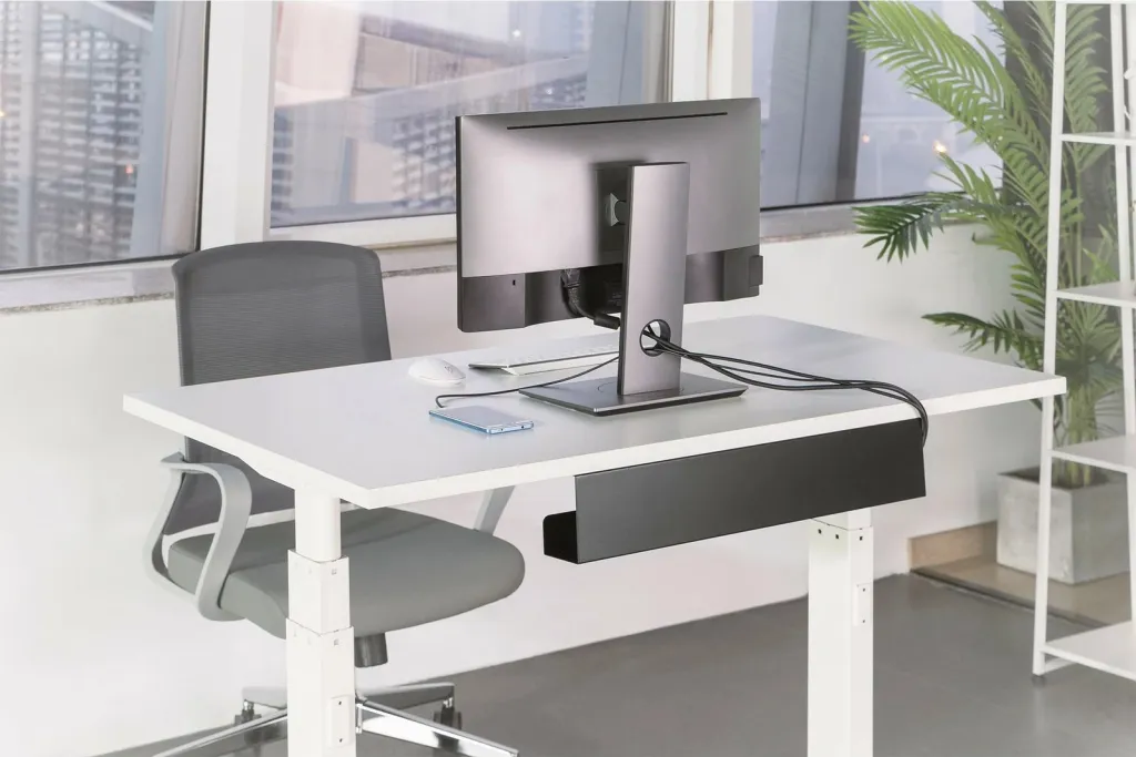 Shirit për kabllo Digitus nën tavolinë, i zi - 4