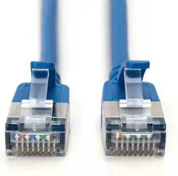 Kabllo rrjeti Digitus Cat6a F/FTP 5m, RJ-45, blu