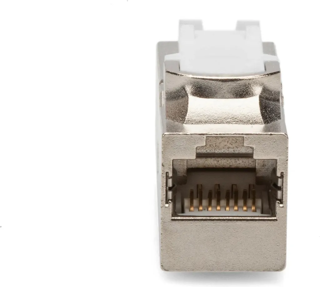 Adapter rrjeti Digitus Keystone RJ45 CAT6A, metalik - 3