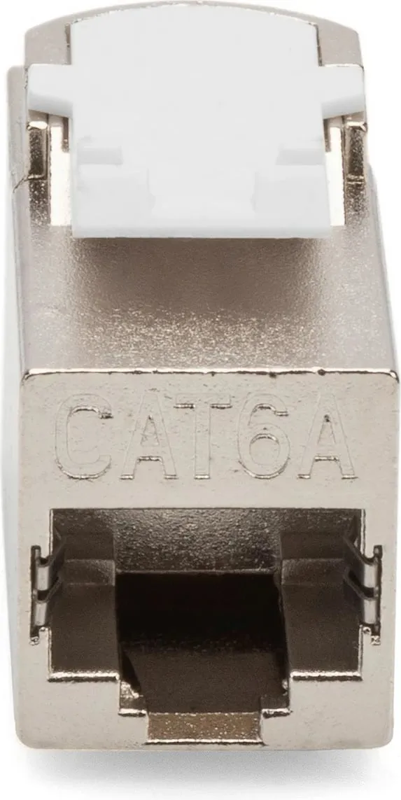 Adapter rrjeti Digitus Keystone RJ45 CAT6A, metalik - 4