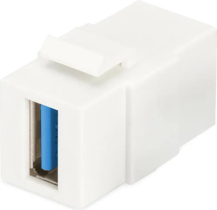 Keystone modul USB 3.0 Digitus DN-93832, reinweiss - 1