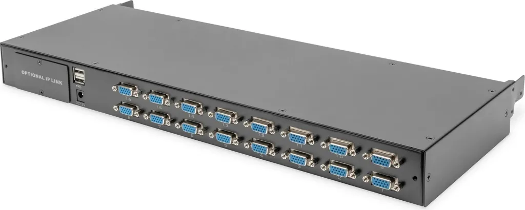 KVM switch Digitus modul 16-port, rackmount, VGA - 1