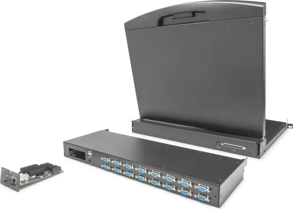 KVM switch Digitus modul 16-port, rackmount, VGA - 5