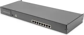 KVM switch Digitus modul 8-portësh Cat.5, i zi