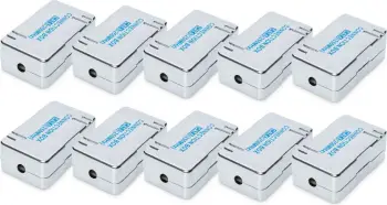 Modul lidhës rrjetit Digitus CAT 6, 10 copë, LSA, e bardhë