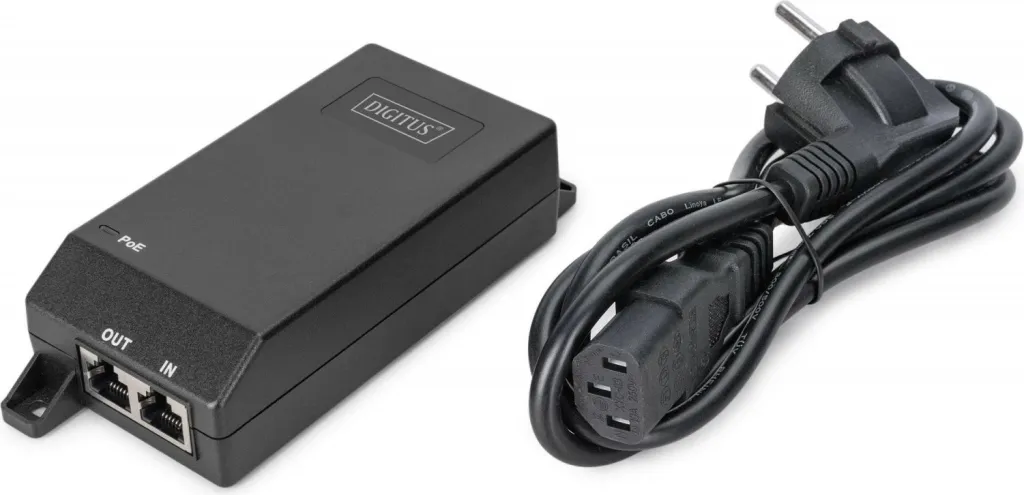Injektor PoE Digitus Gigabit Ethernet, 802.3af/at, 30W, i zi - 7