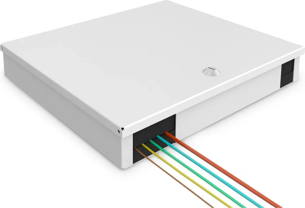 Kasë rrjeti Digitus LWL Unibox, për mur, medium, e bardhë - 5