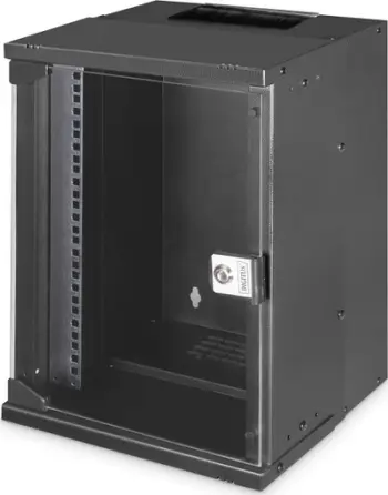 Kabinet rrjeti muri Digitus SOHO Pro, 10" 254 mm, 315x300, gri