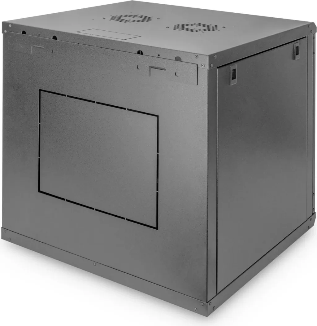 Kasë muri Digitus Dynamic 12U 607x600x600mm, e zezë - 2